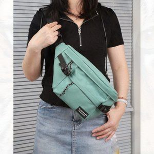New Nylon Fanny Pack Green 139